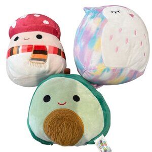 Bundle of 3 8 inch Kelly toy Squishmallows